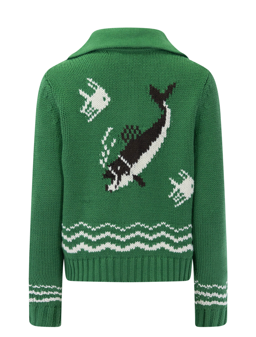 the bass cardigan in grove
