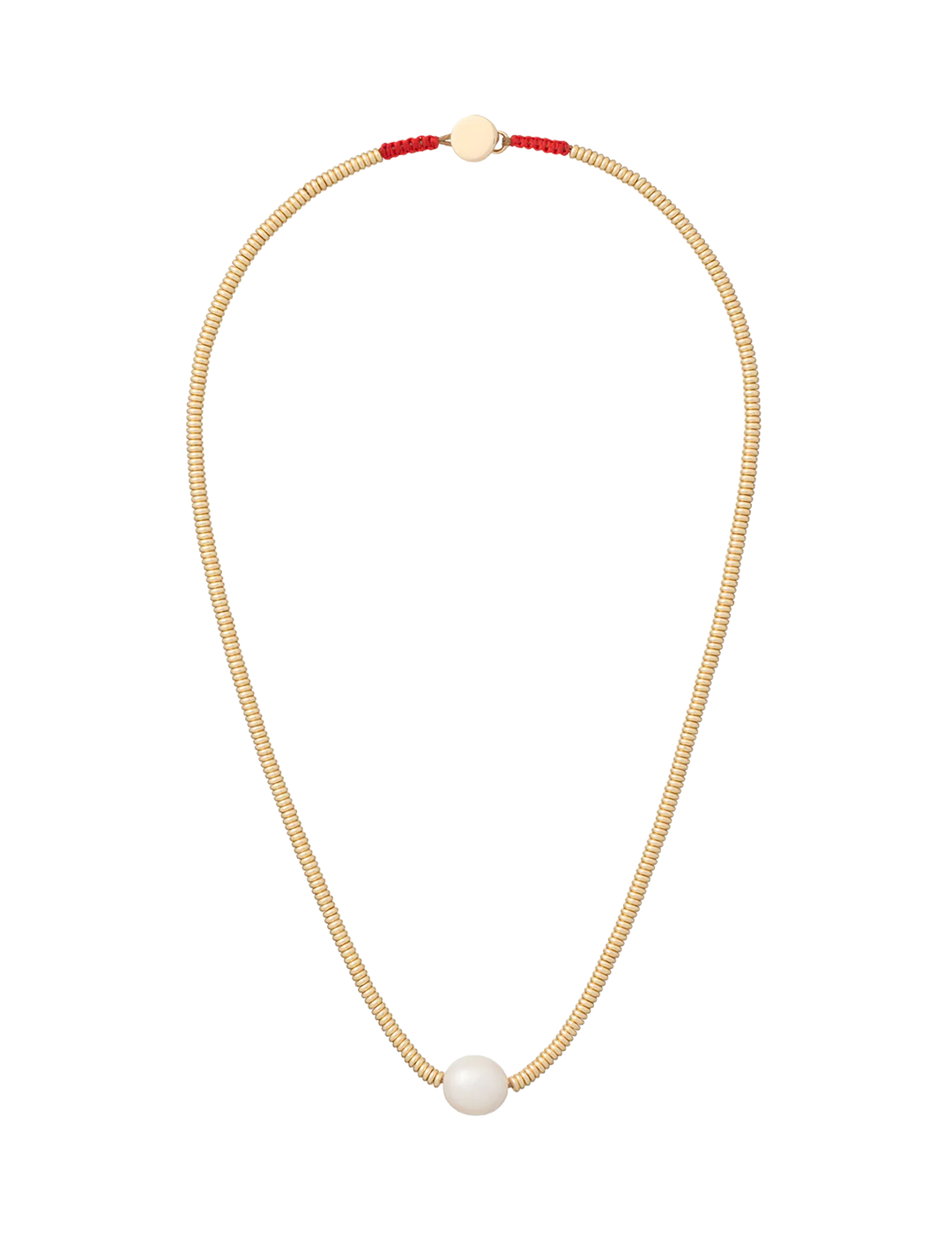 the solitaire pearl necklace