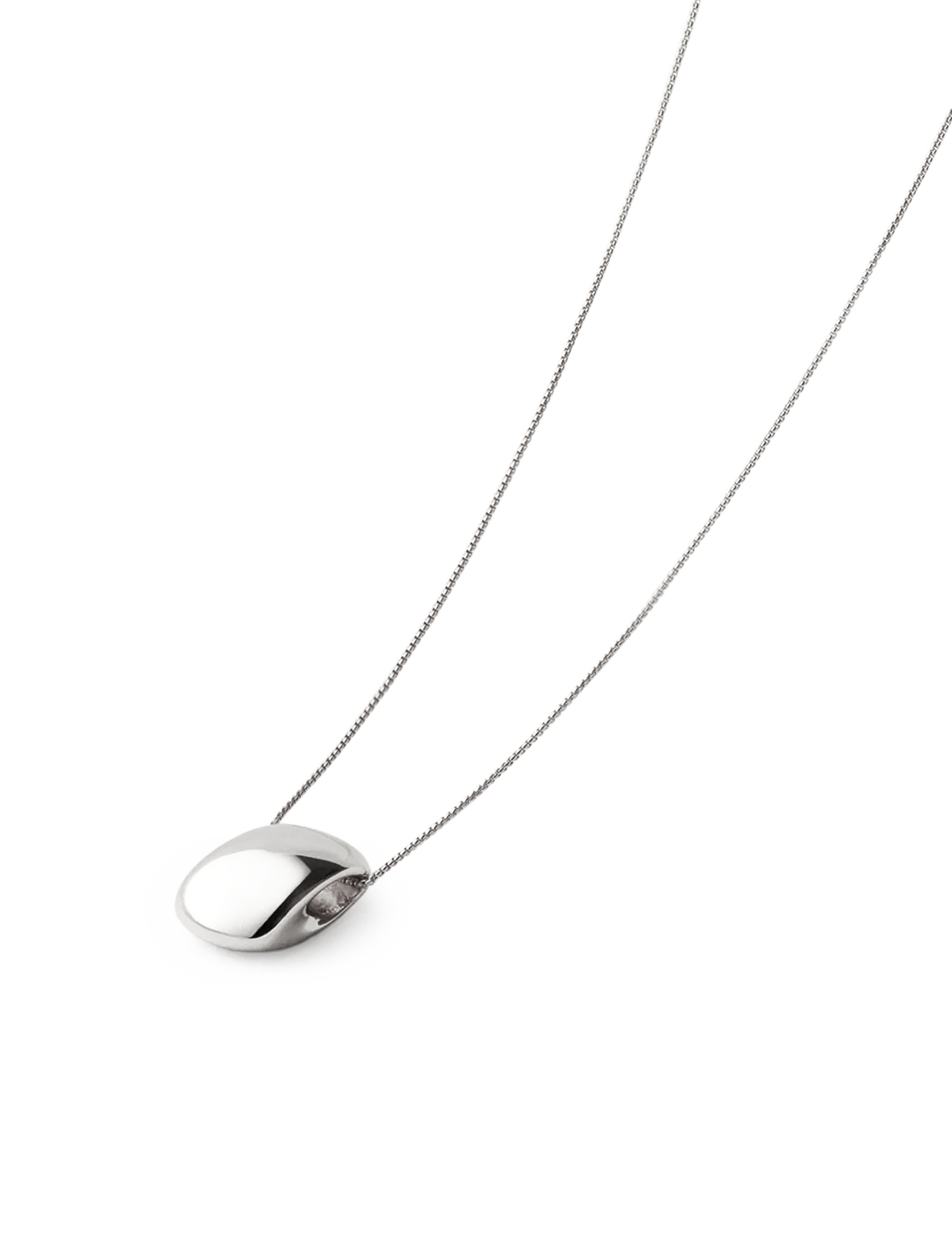 leon pendant necklace in silver