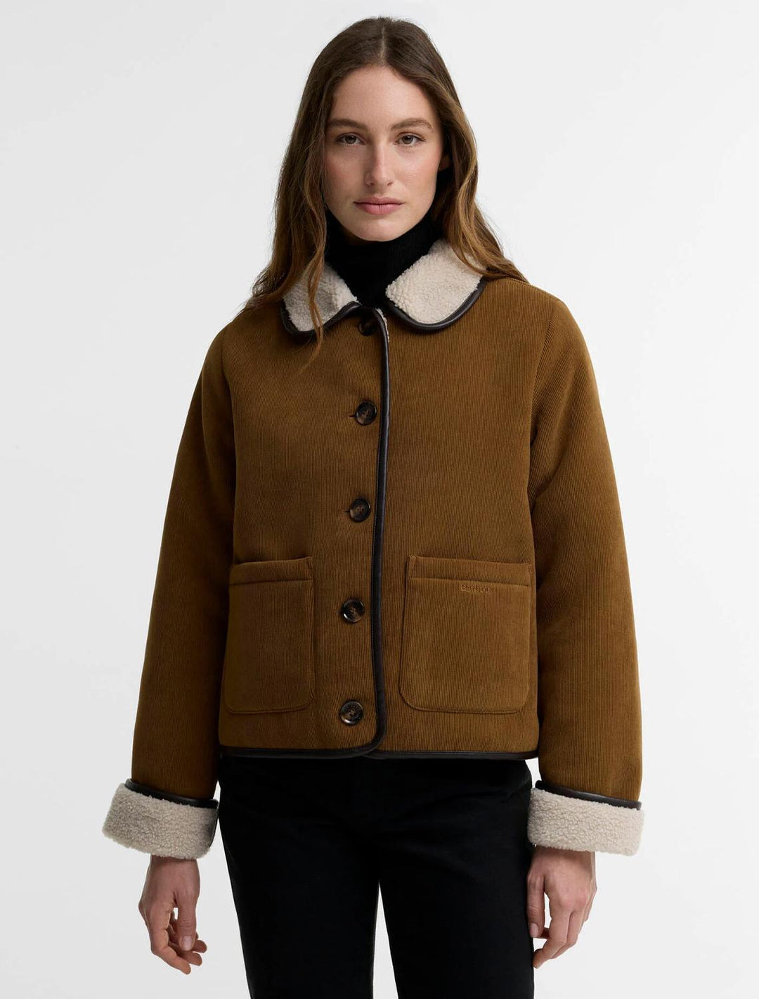 penny fleece casual jacket