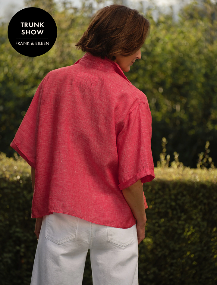rosie in red linen