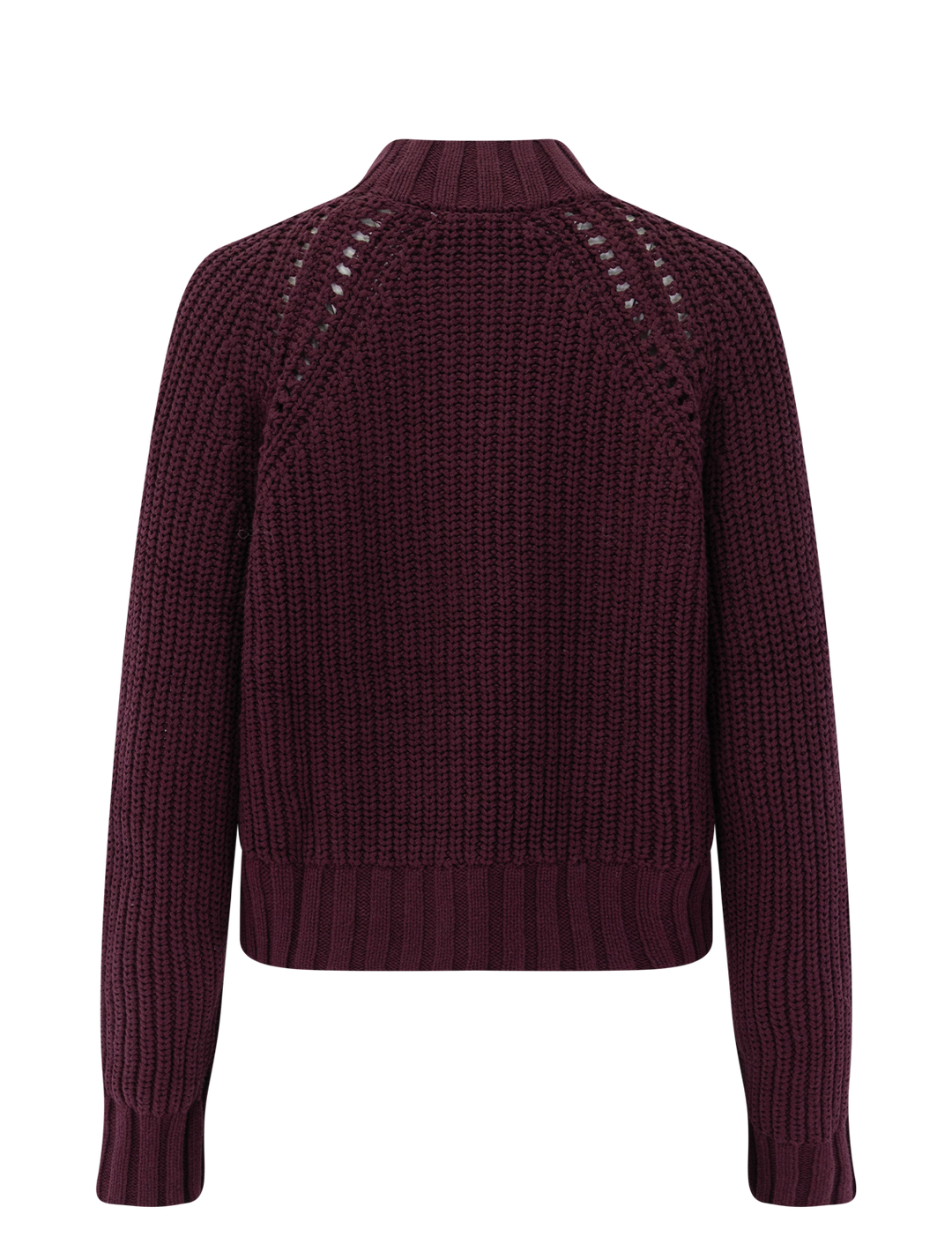 cassidy sweater in merlot