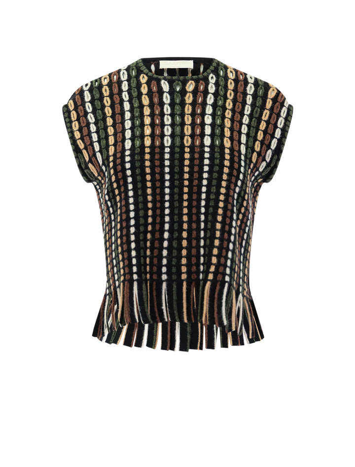 natia knit top in noctis