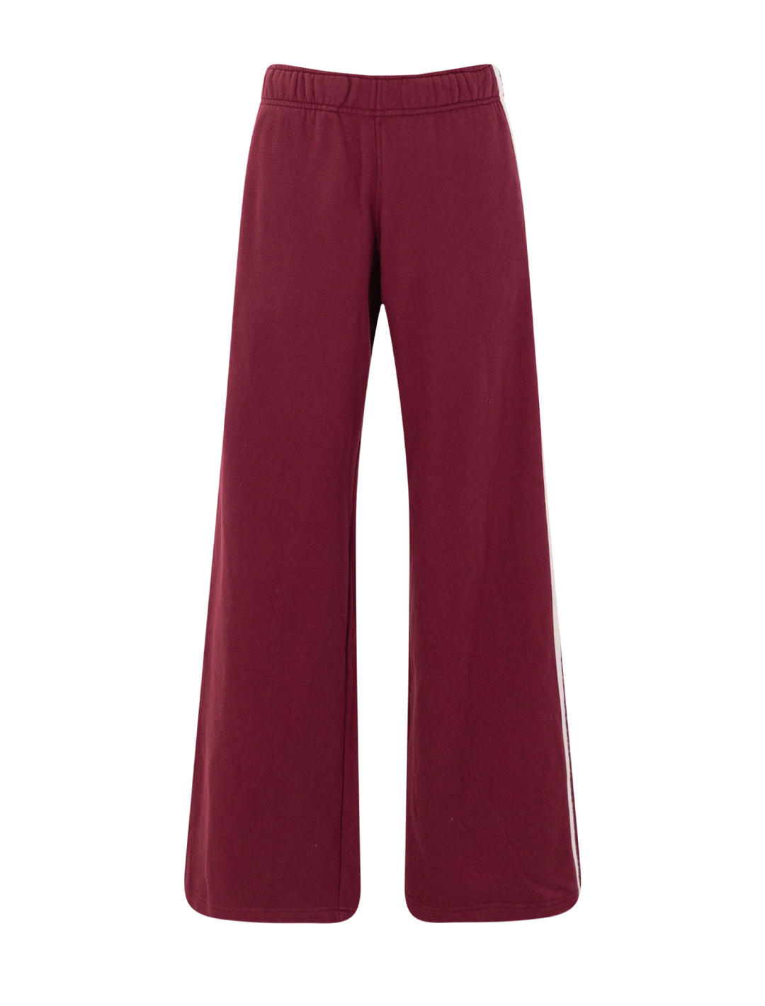 cloud 9 fleece track pant in cabernet