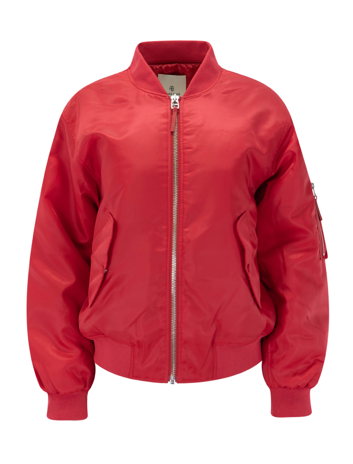 leon bomber in tango red
