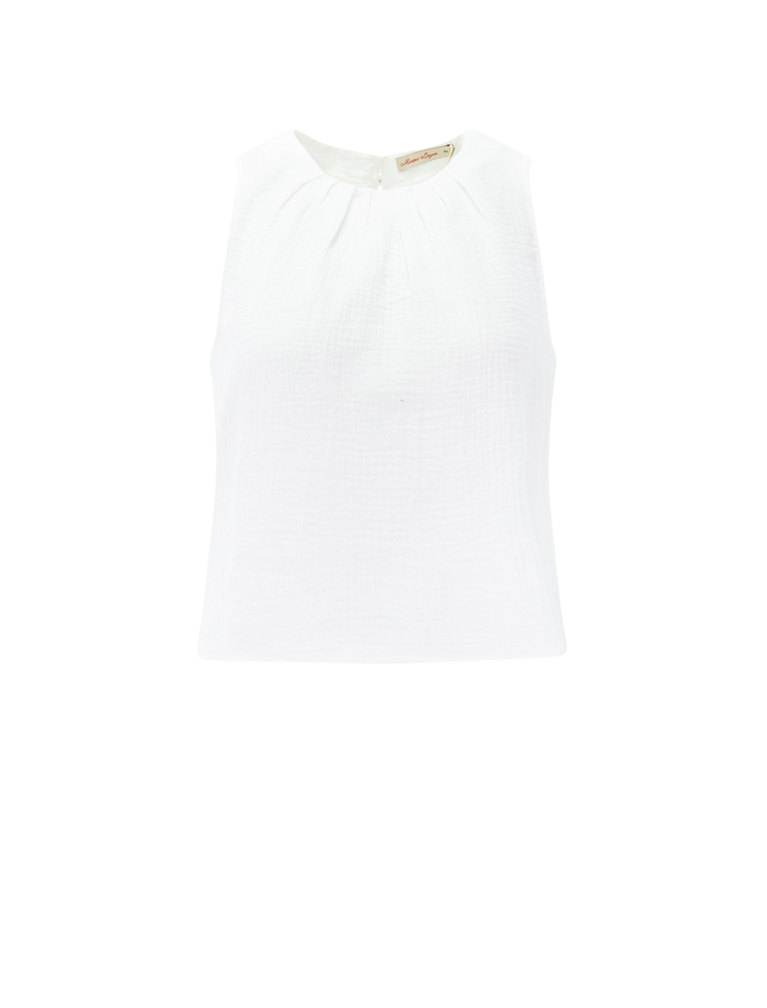 serena tank in white
