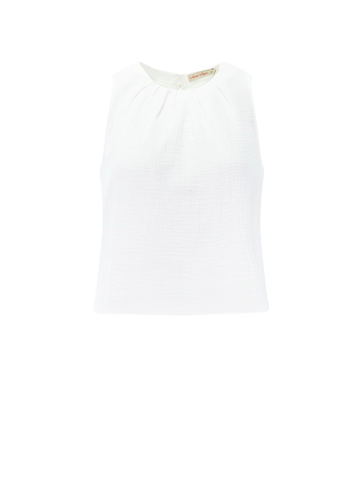 serena tank in white