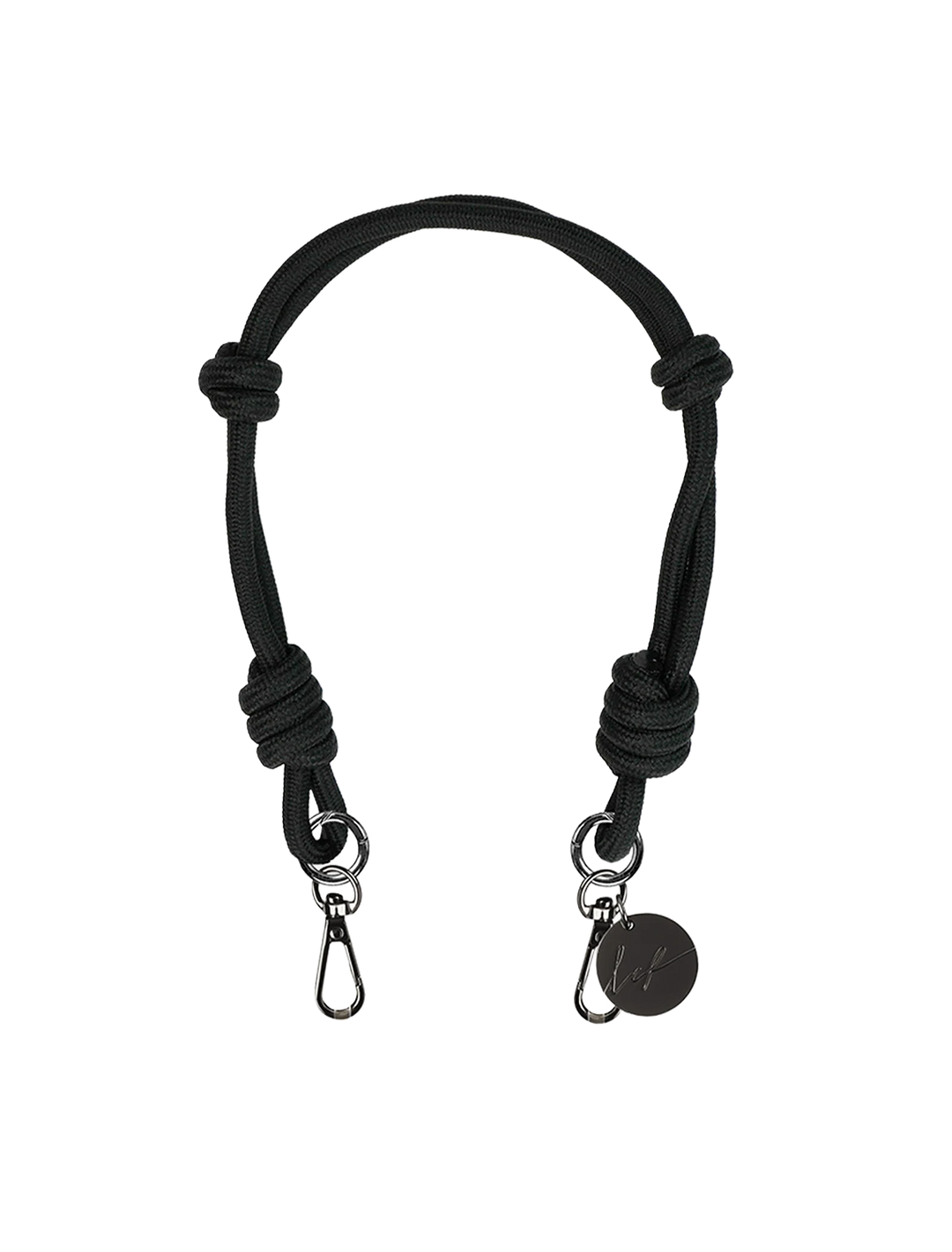 no black court lace strap