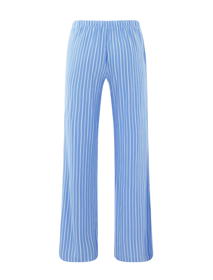 gisele printed cami and pant pj set in nordic stripes