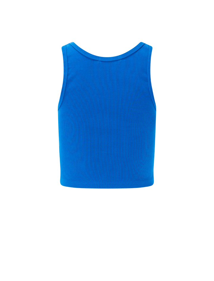 blondie tank in cobalt