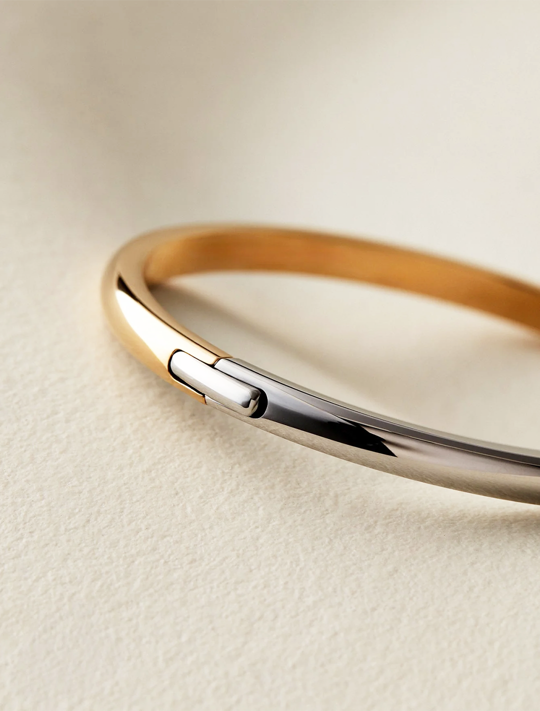 remi bangle in two tone