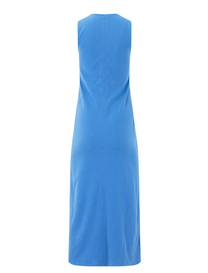 v-neck maxi dress in regatta