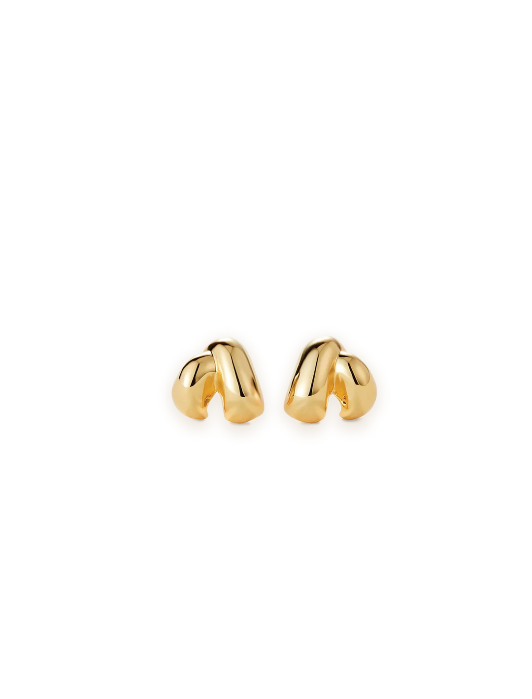 beatrix earrings in gold