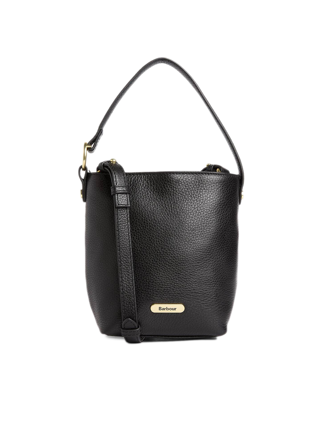 cedar mini bucket bag in black