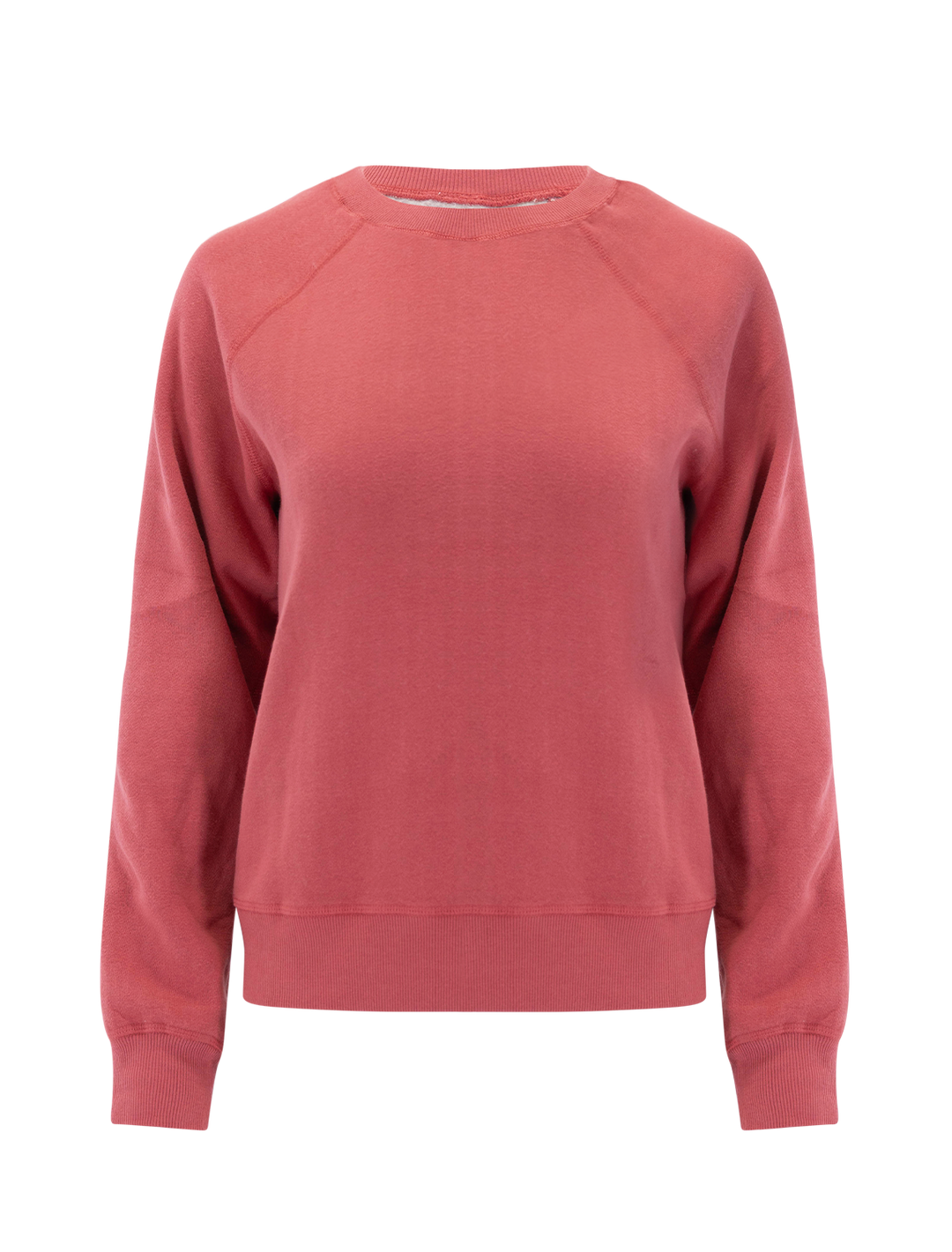 cloud 9 reversible fleece sweatshirt in dusk rose