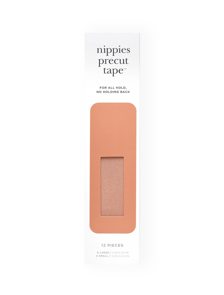 nippies precut boob tape | caramel