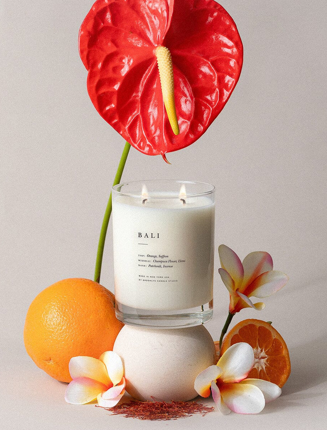 bali classic 2 wick candle