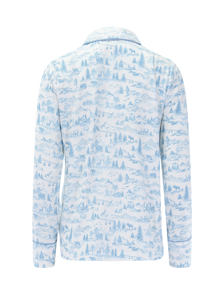 flora pillow soft pj set in winter toile