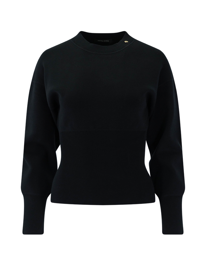 imane sweater in black