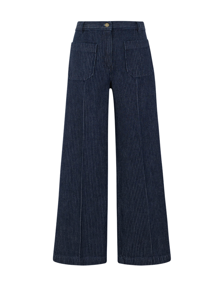 aldricks pants in railroad stripe