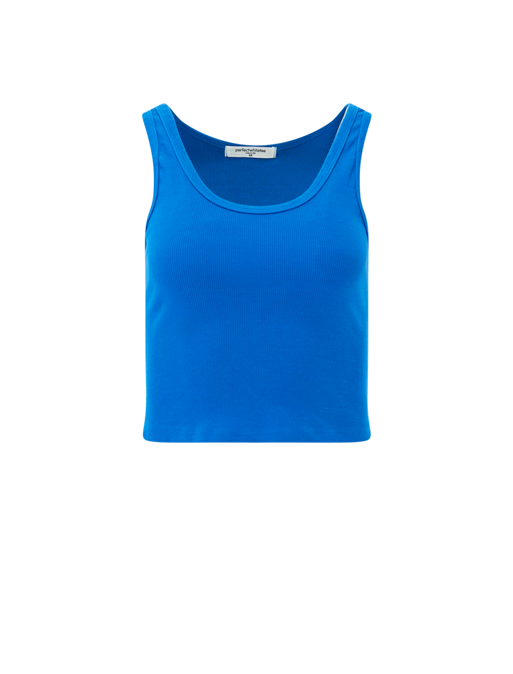 blondie tank in cobalt