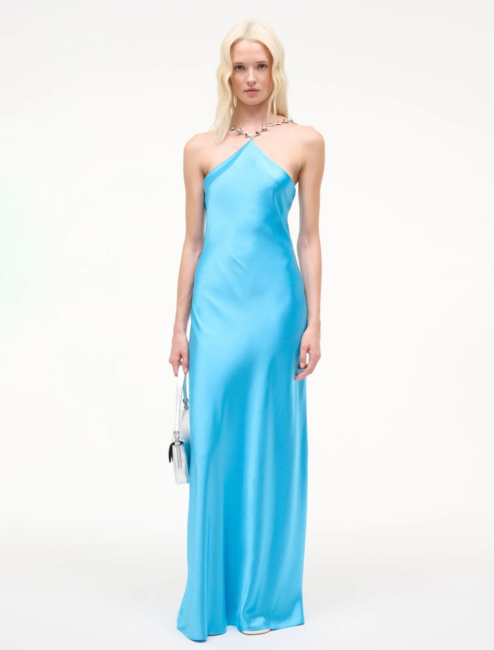 cadence dress in pool