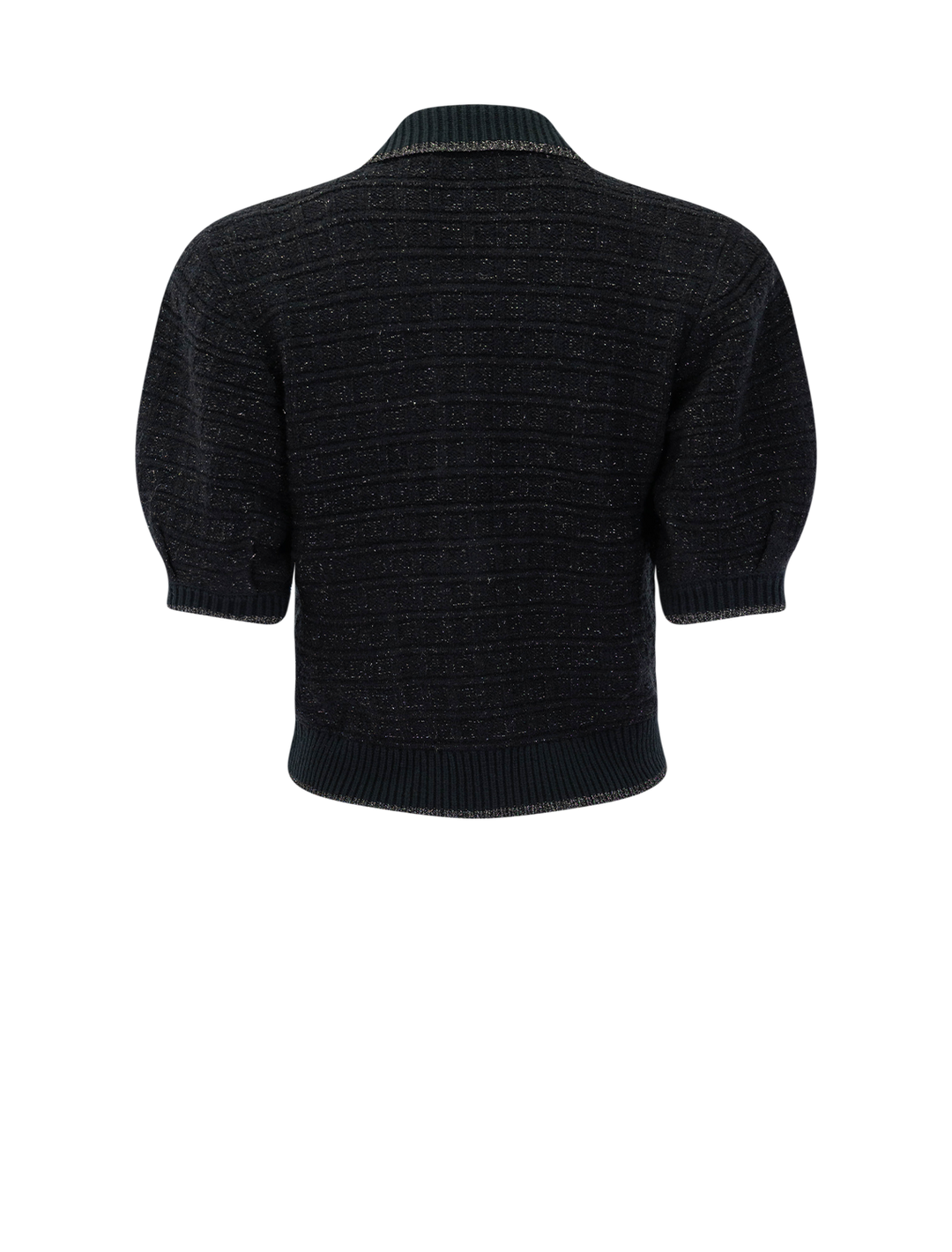 novalie cardigan in black lurex