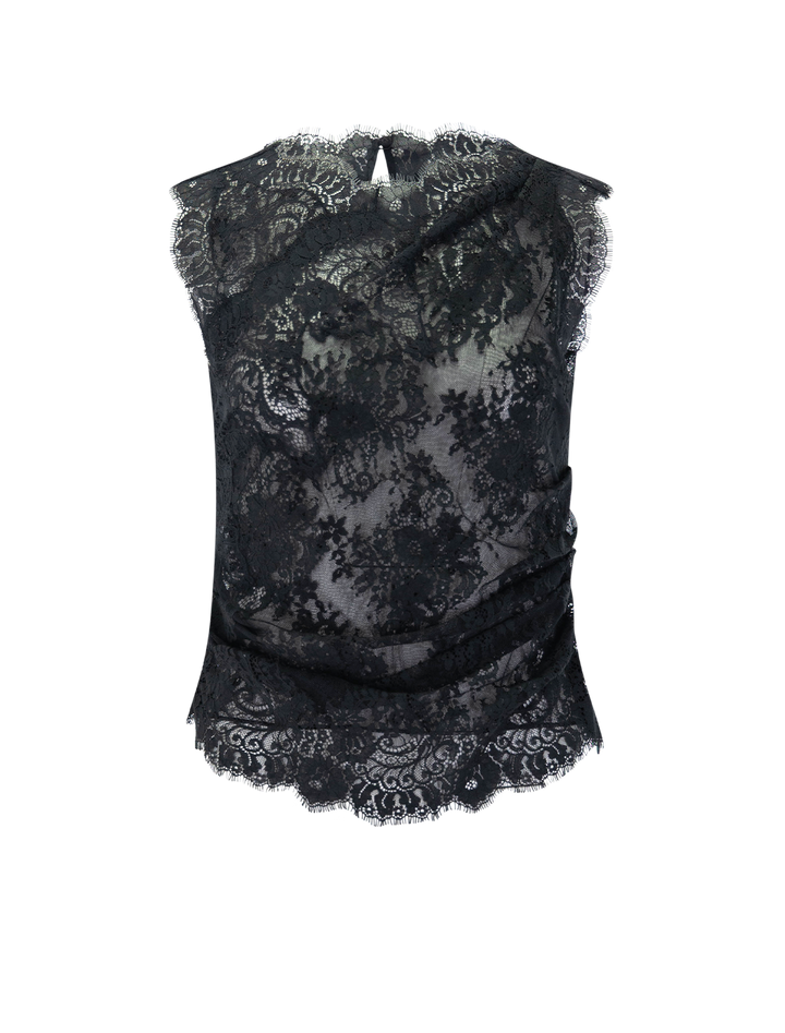 nailah top in black