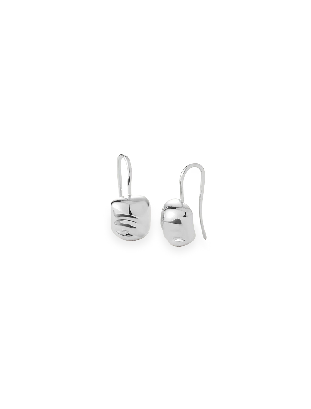 rue drop earrings in silver