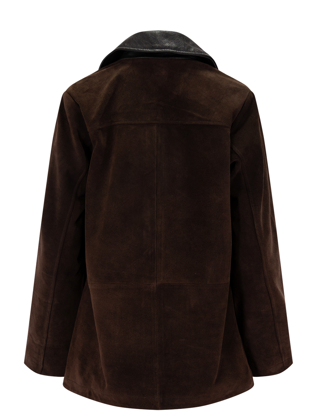 jaxton suede jacket in espresso
