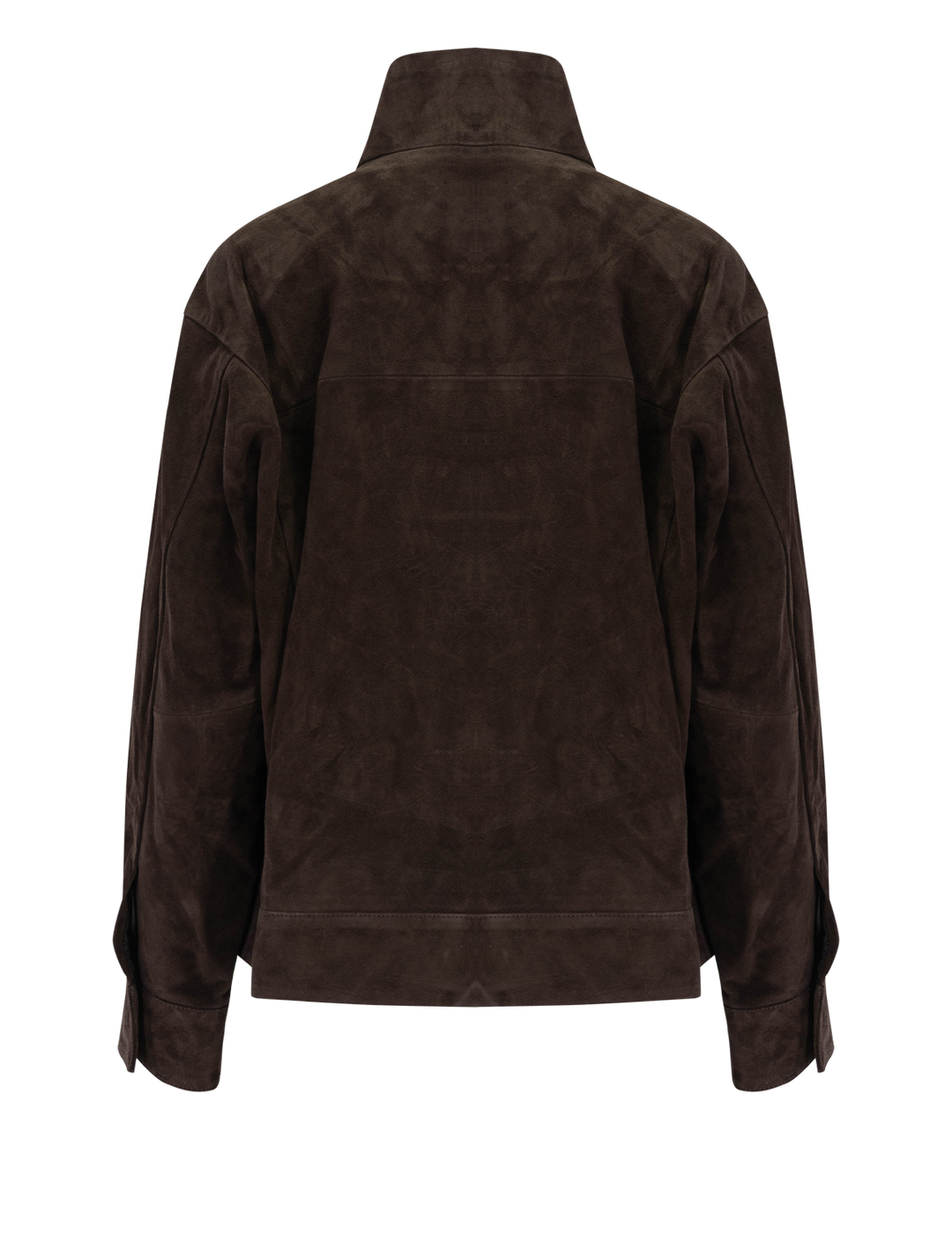 cirque suede jacket in suede brown