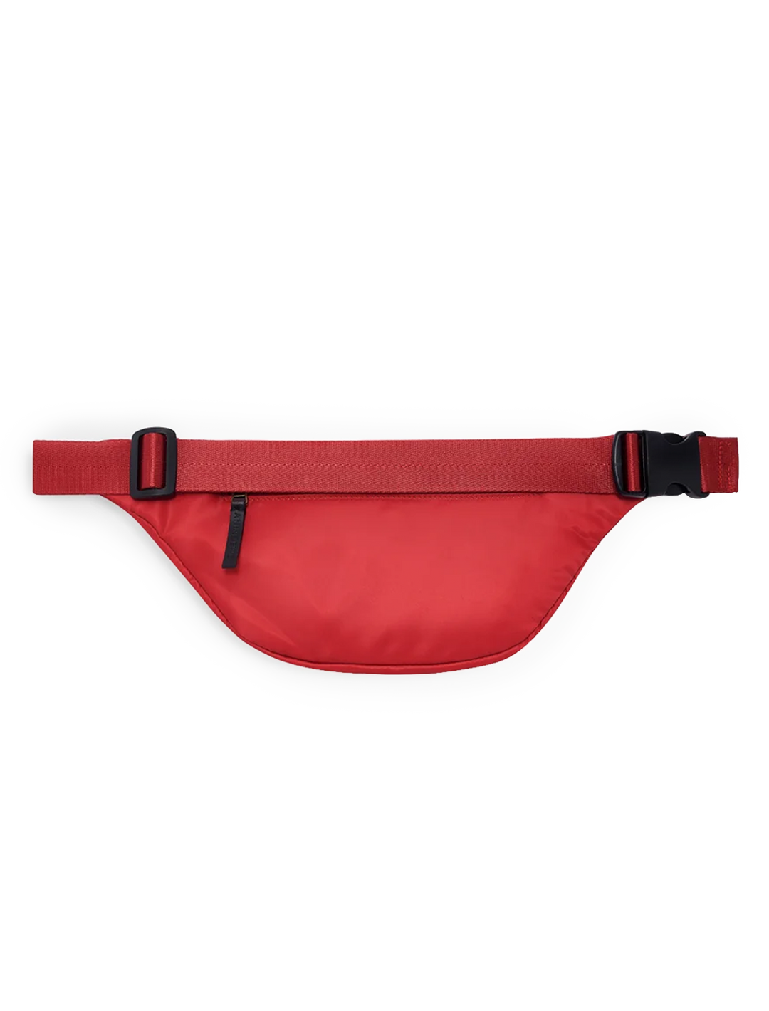 leon small waist bag in tango red nylon