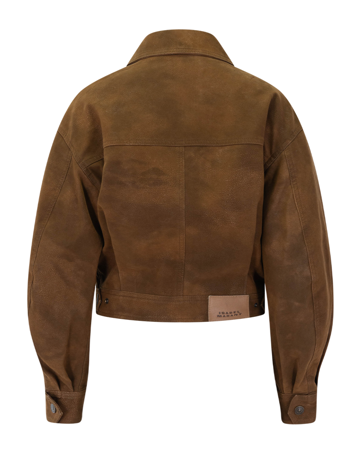 belma jacket in brown