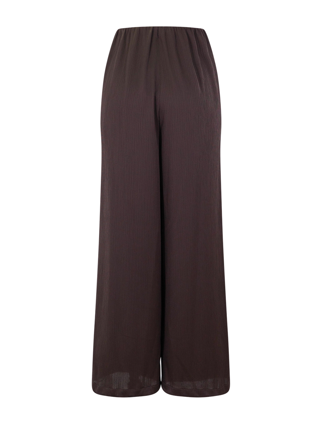 plisse crinkle pant in iron