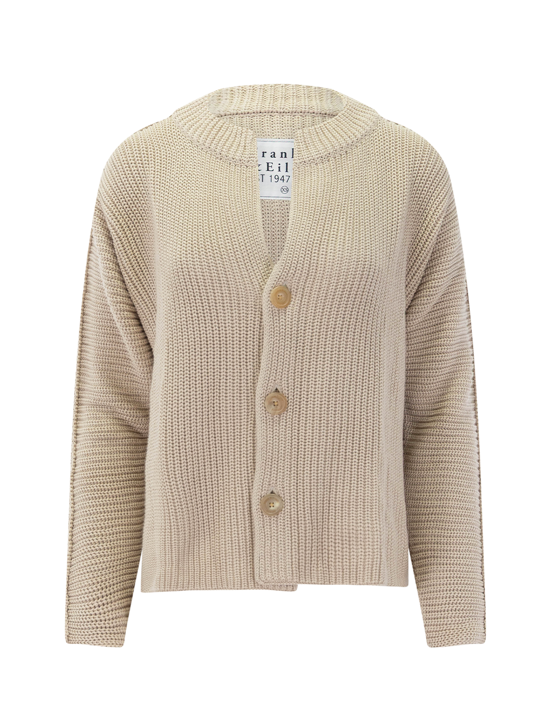 montecito cardigan in sand