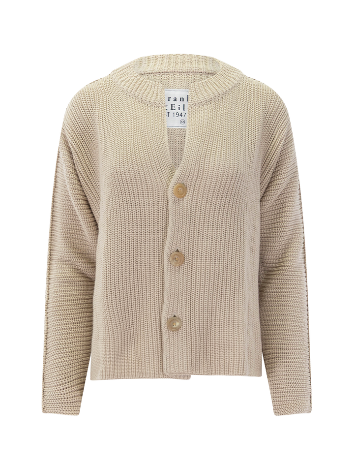 montecito cardigan in sand