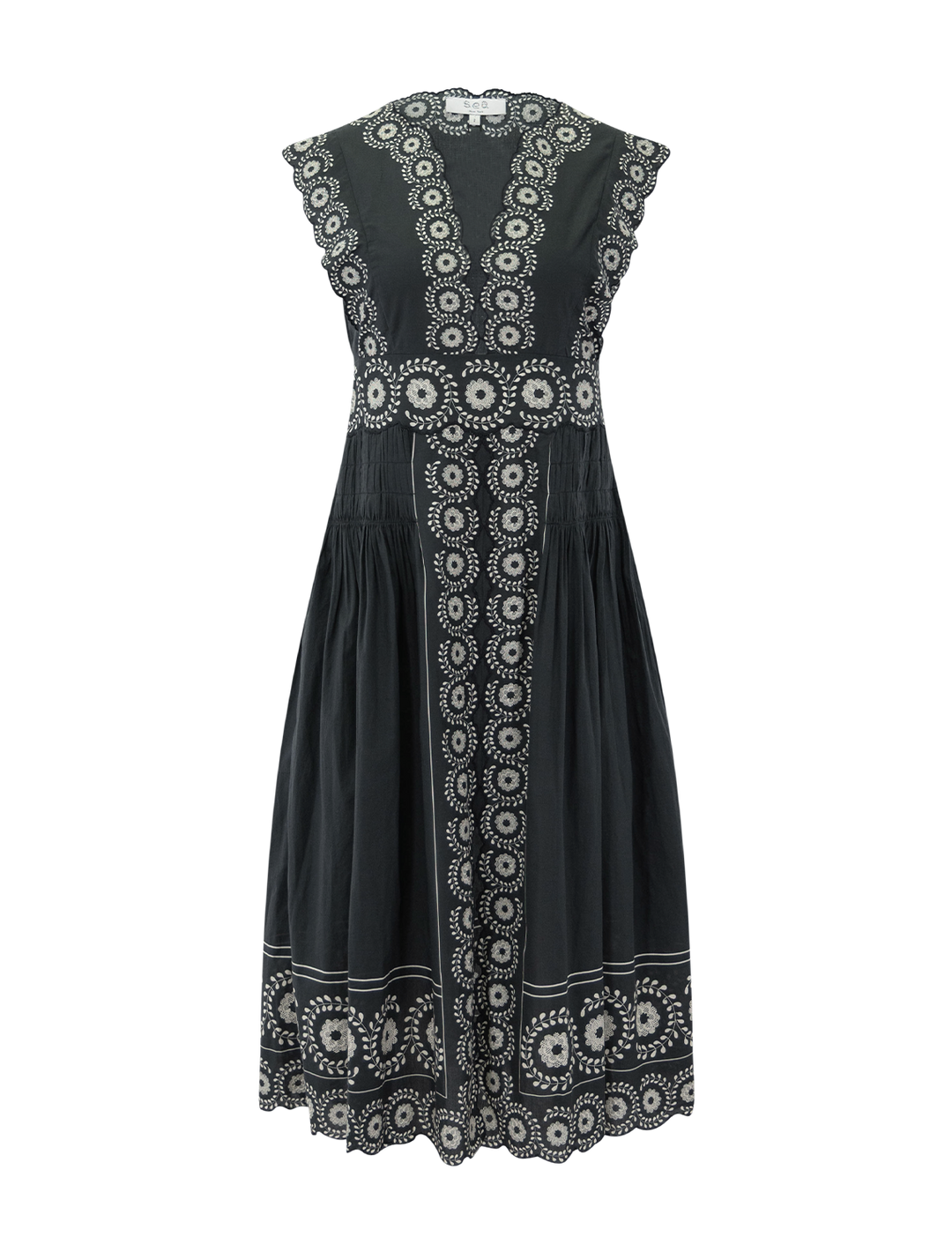 mirabel print dress