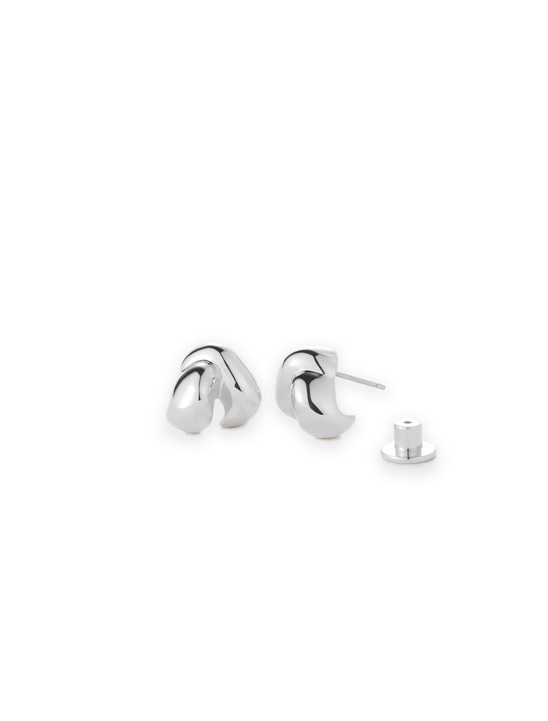 beatrix earrings in silver