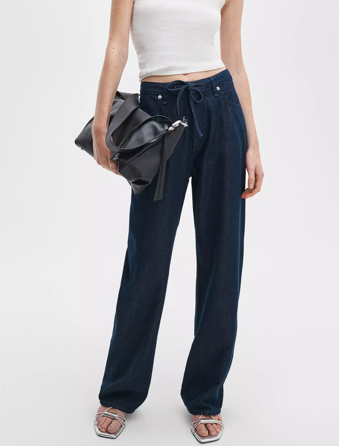 featherweight phoebe drawstring in dusk rinse