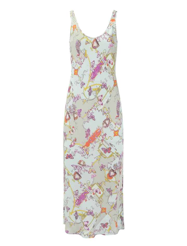 akiya tank dress in baroque toile