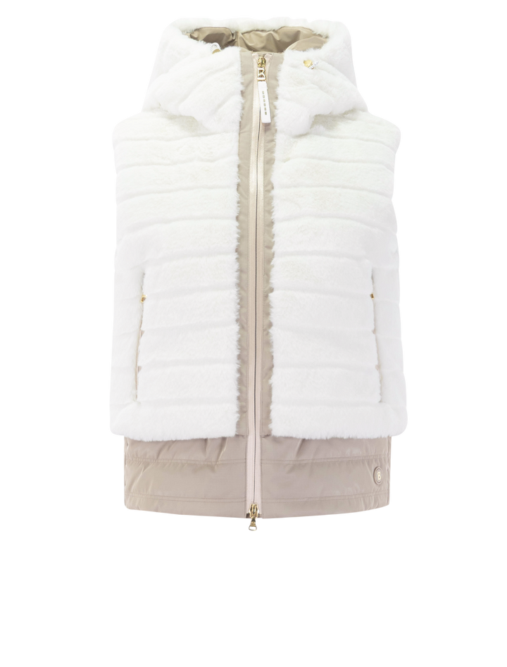 manda d vest in offwhite