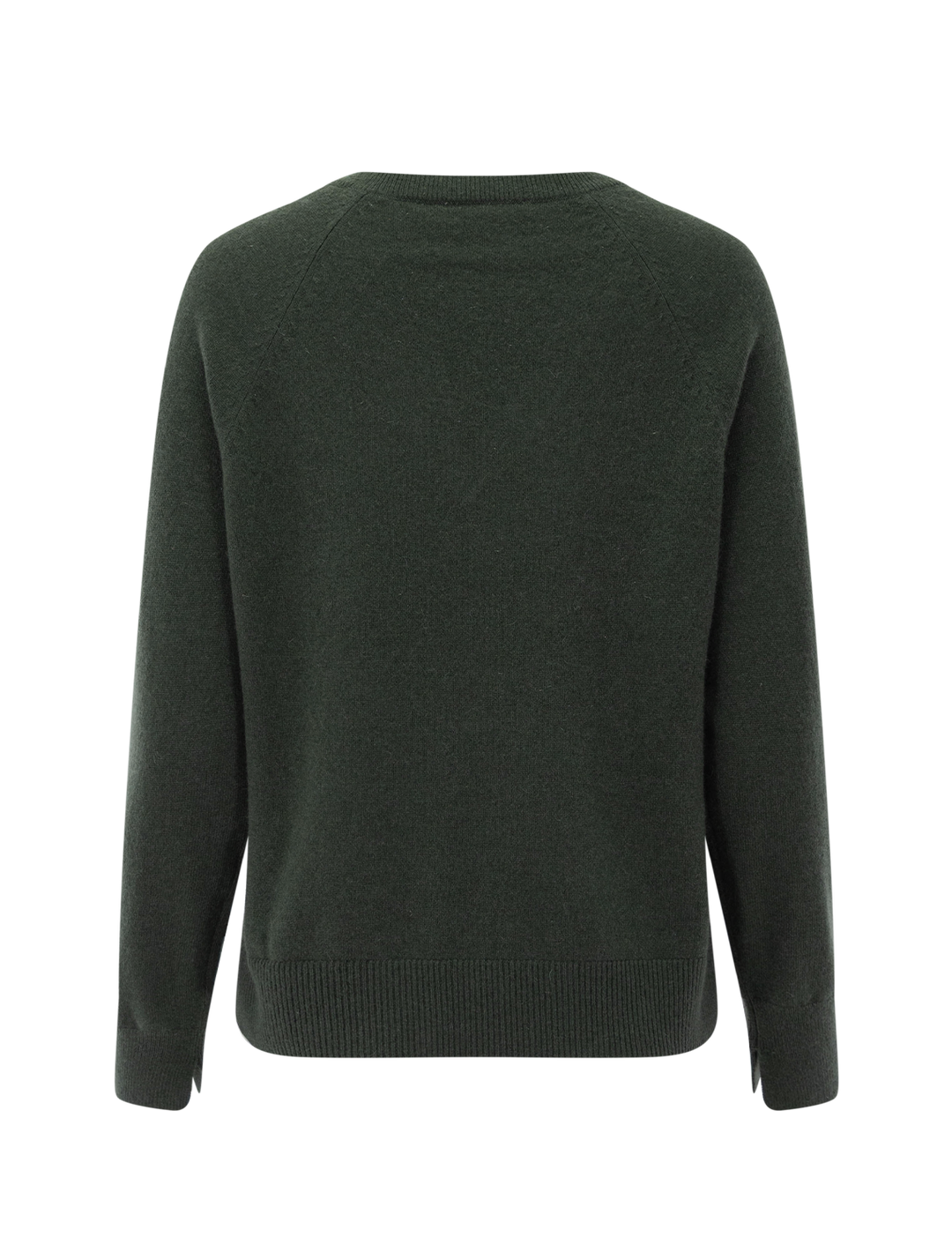tori cashmere v neck sweater in pine