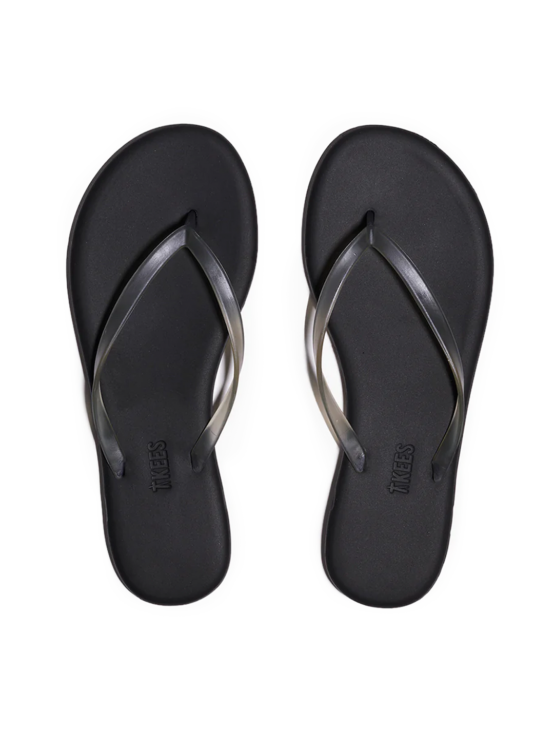aqua flip flop in onyx
