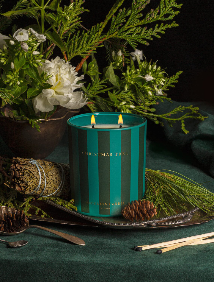 christmas tree candle