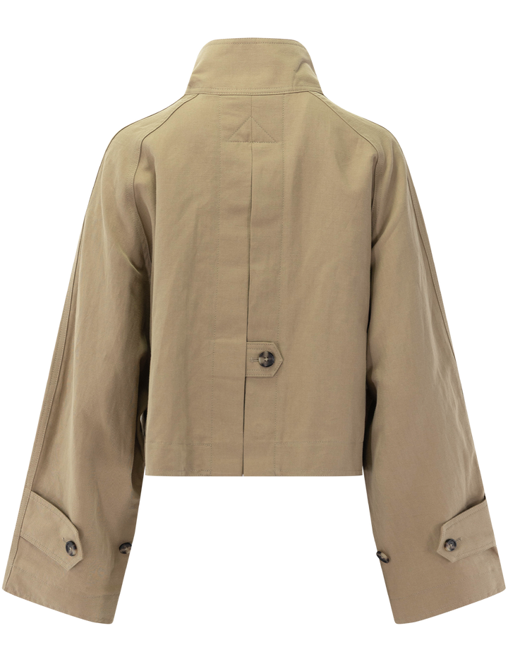 cropped trench
