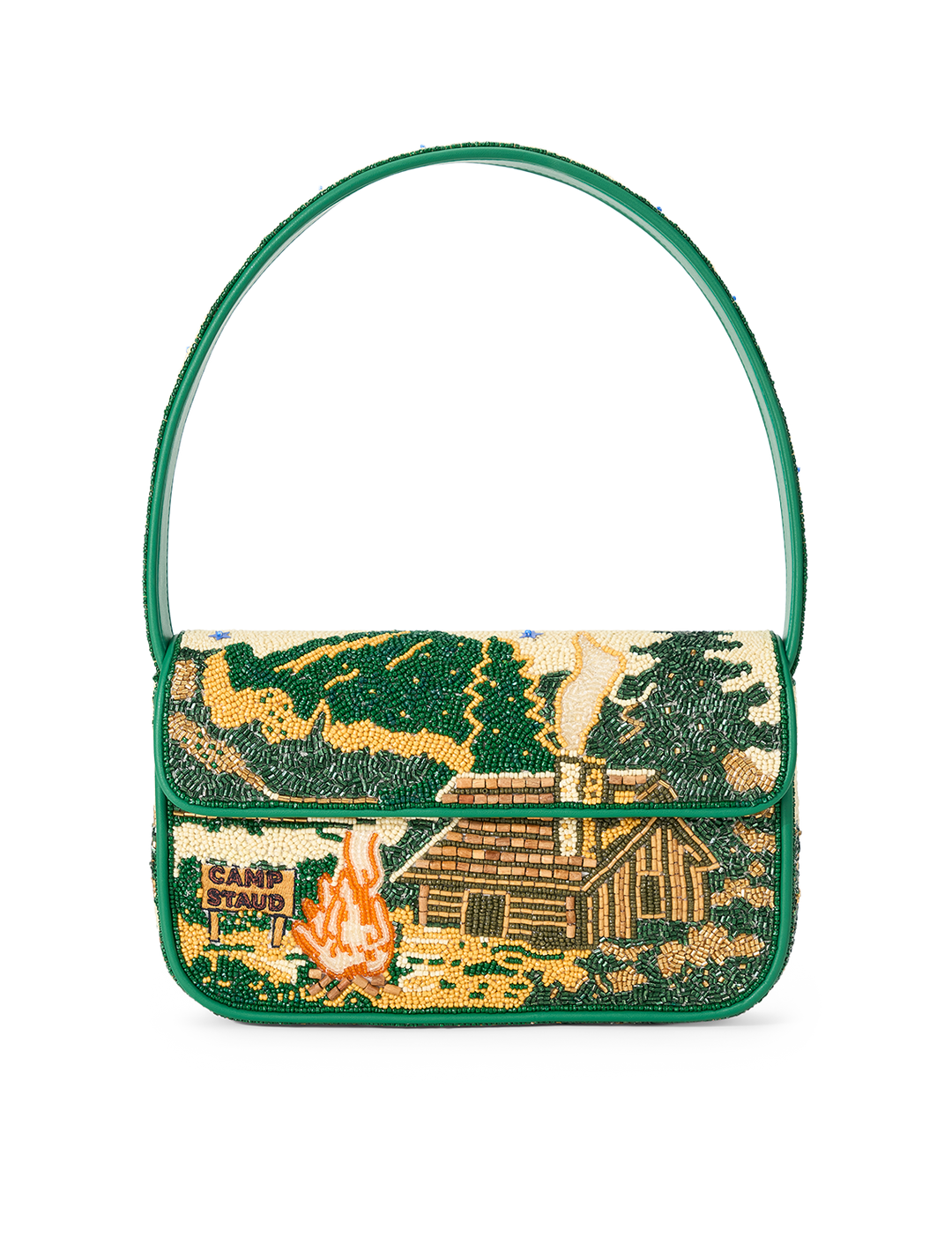 camp staud tommy beaded bag