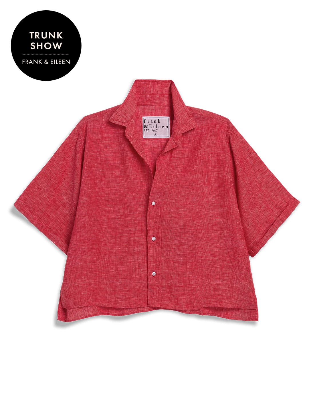 rosie in red linen