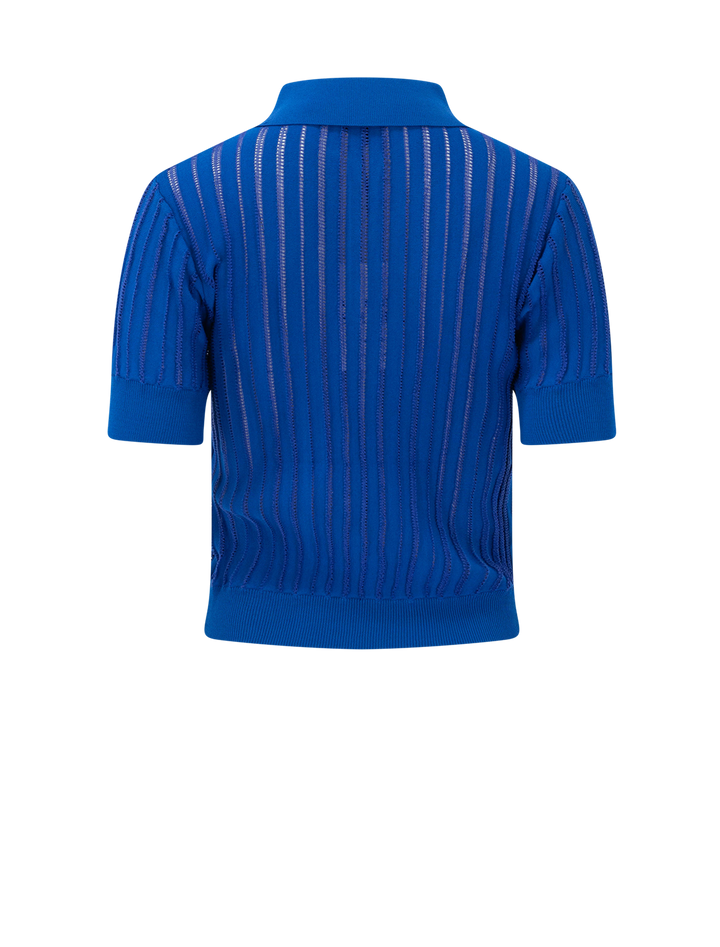 sally sweater in vivid blue