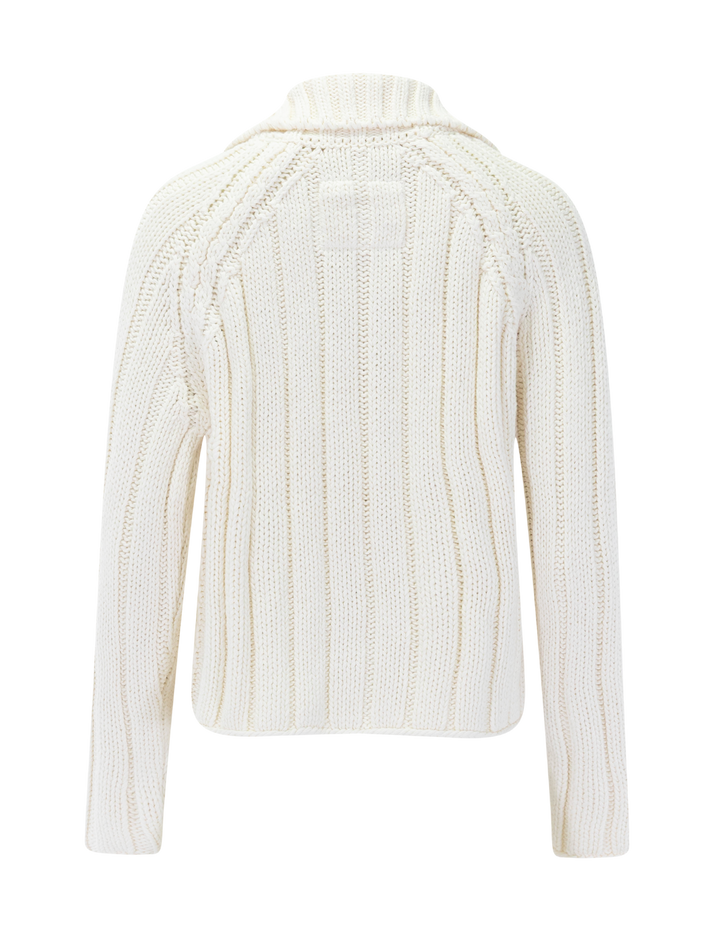 mini cotswolds cardigan in ivory