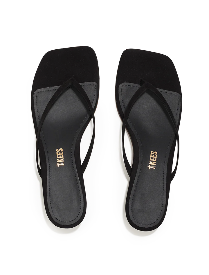 square toe julia in sable suede